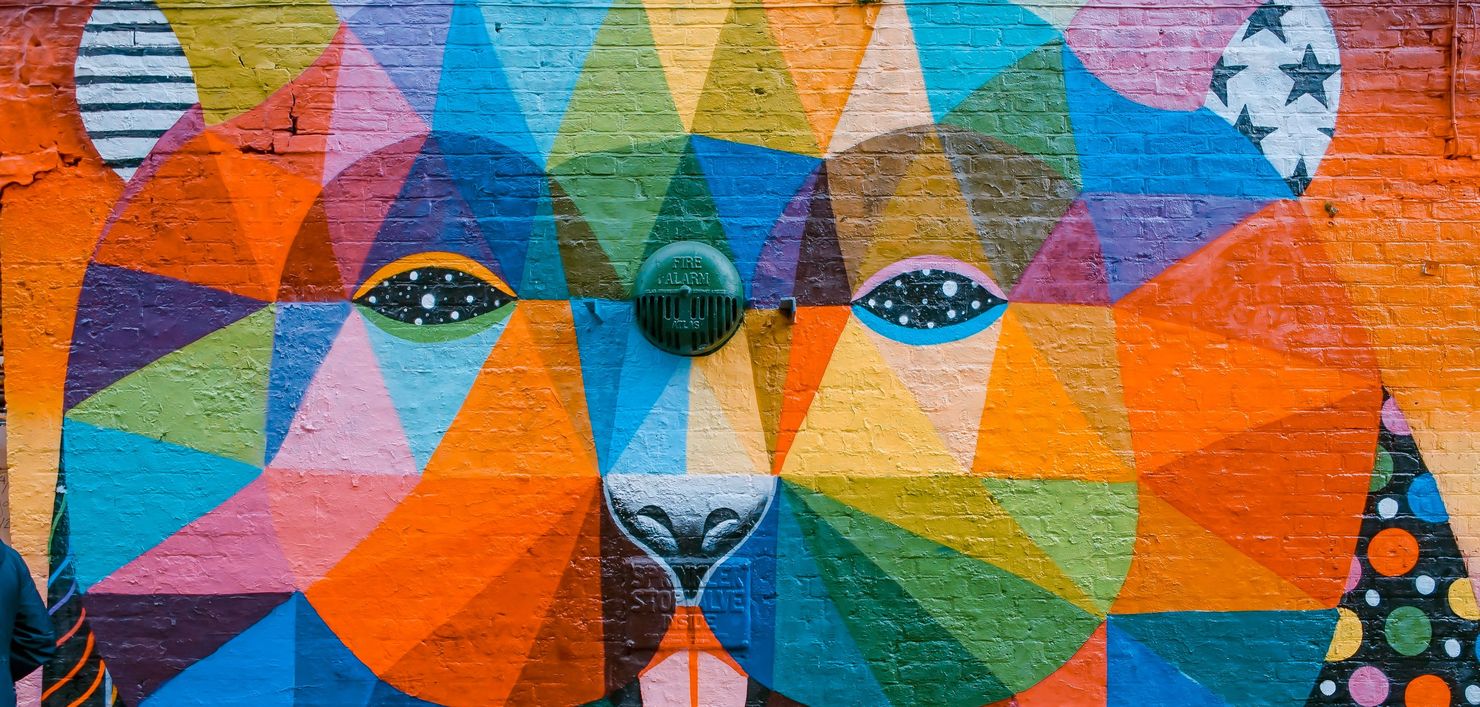 Triangles, and a bear made of nothing else