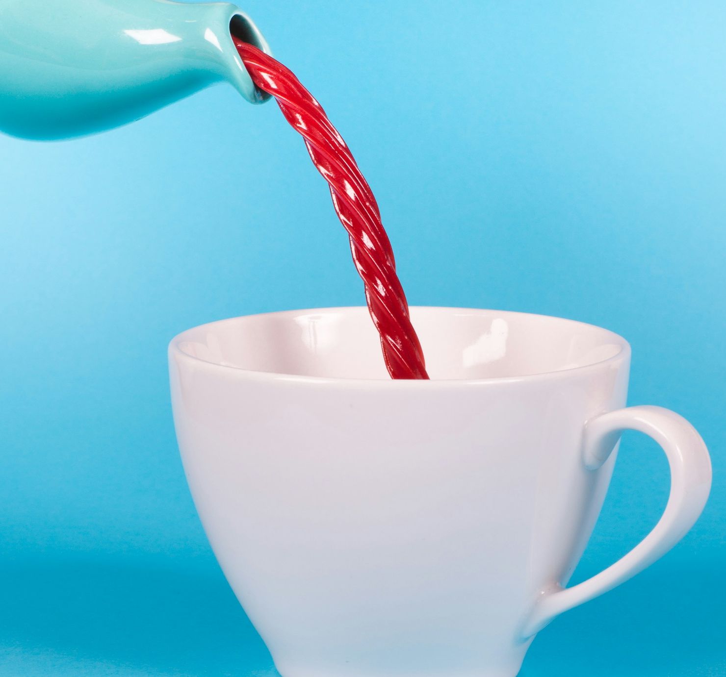 Pouring colour: a brief for a tea brand