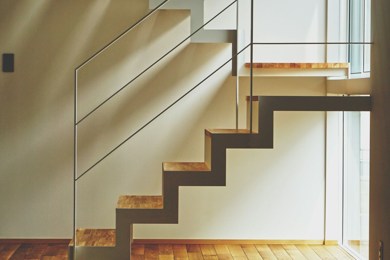 Why we draw the stairs first