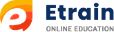 etrain logo