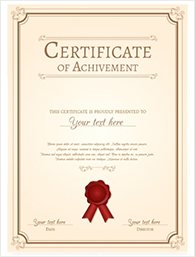 Certificate of Appreciation