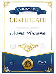 Certificate of Architecture