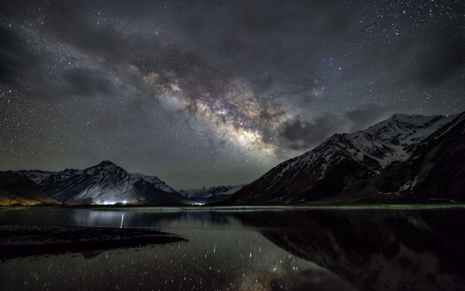 Watching the stars from the north shore