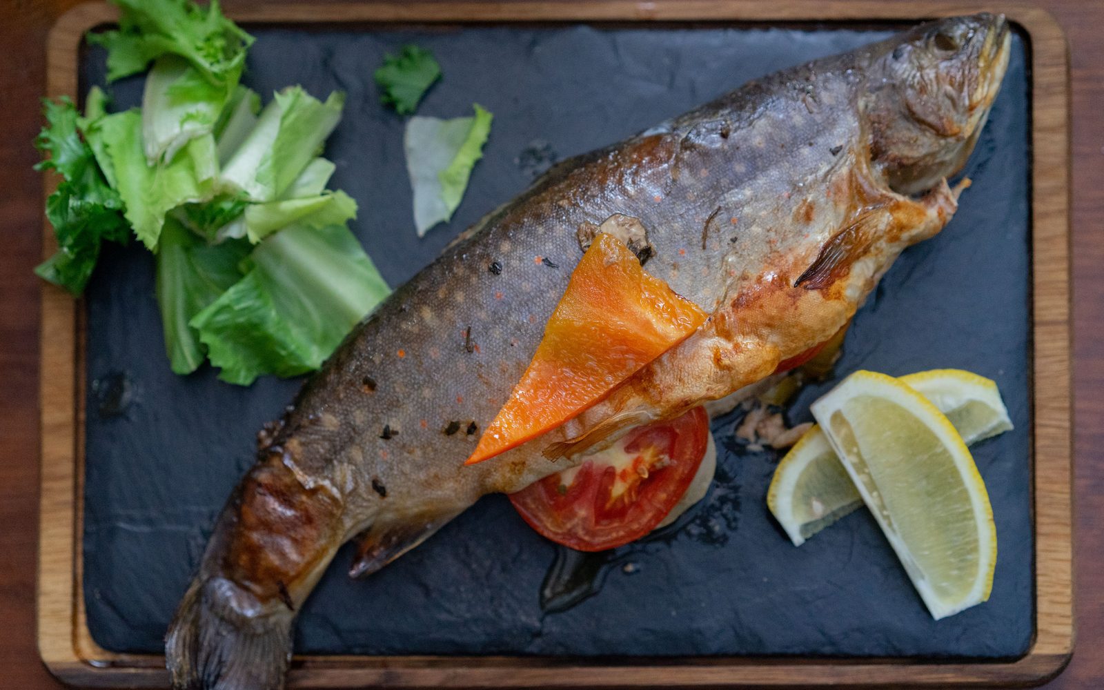 What the kitchen does with a lake trout