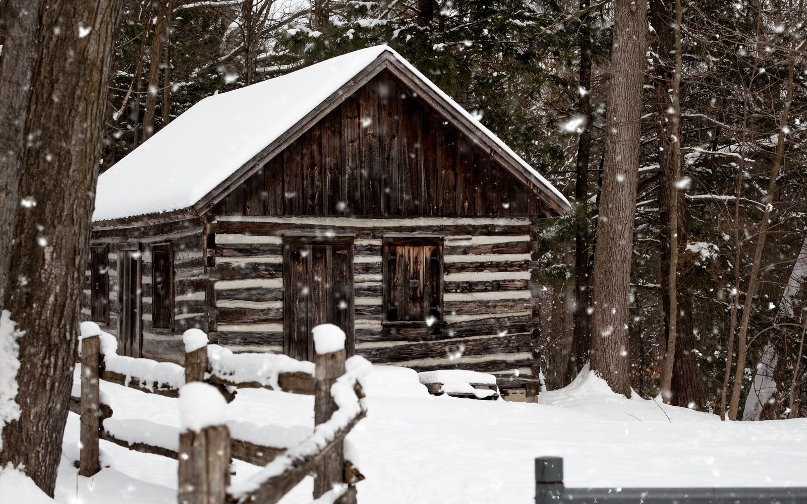 A winter weekend by the stove