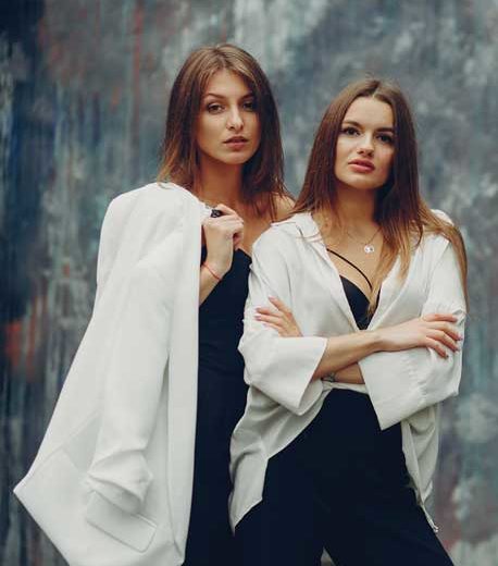 Fashionable girls