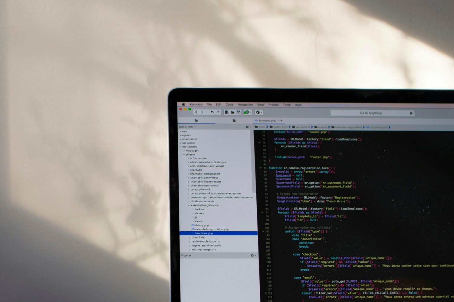 On deleting code, deliberately