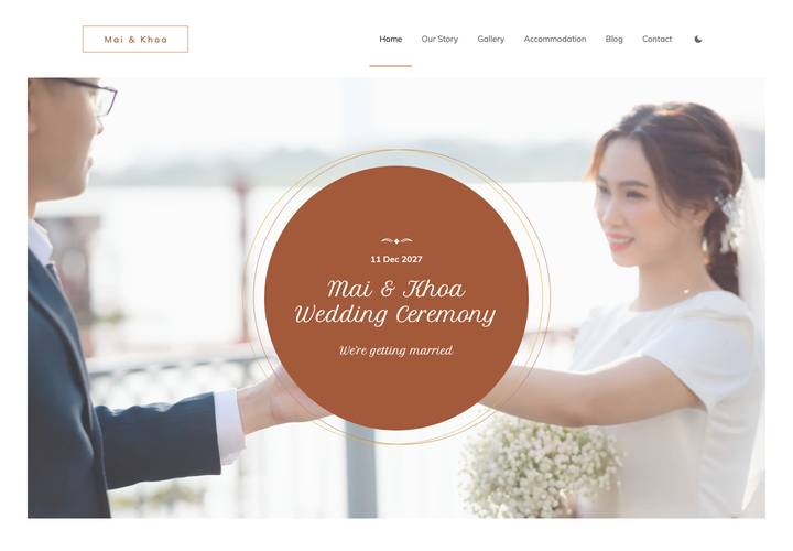 Sunshine WordPress theme demo home page