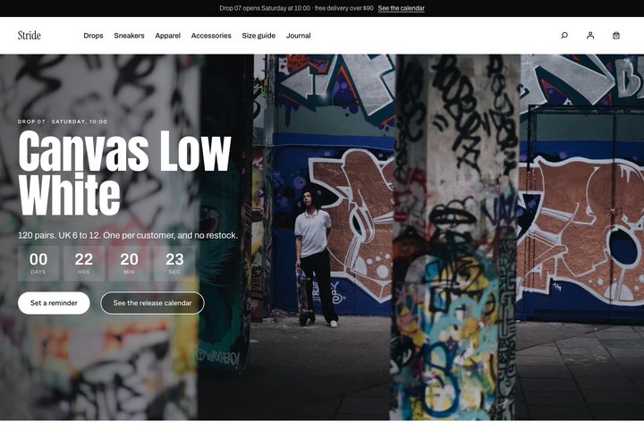 Tyche — Stride WordPress theme demo home page